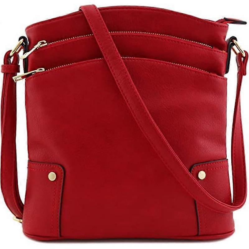Retro Women's Bag European and American Trend Shoulder Bag Casual and Simple Crossbody Bag