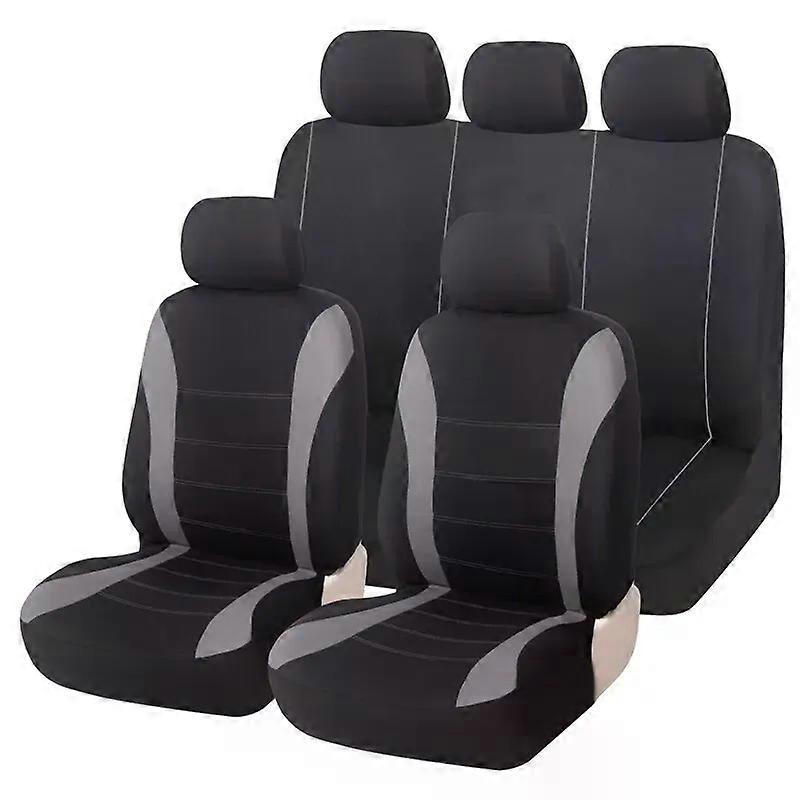 Coprisedili per auto Set completo Tessuto traspirante universale per Lada Priora Renault Logan Accessori interni per camion e SUV