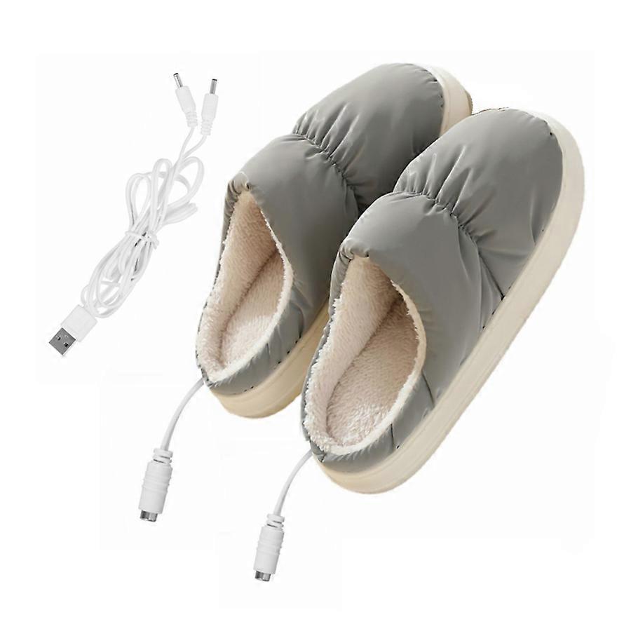 Electric Heating USB Slippers with 50°C Constant Temperature
