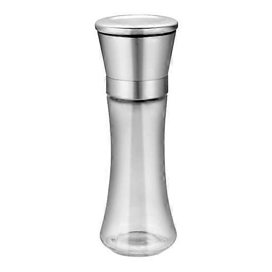 Pepper Mill Labor-saving Cooking Accessories Stainless Steel 2-in-1 Portable Spice Crusher Bottle Pepper Mill Durable Cookware