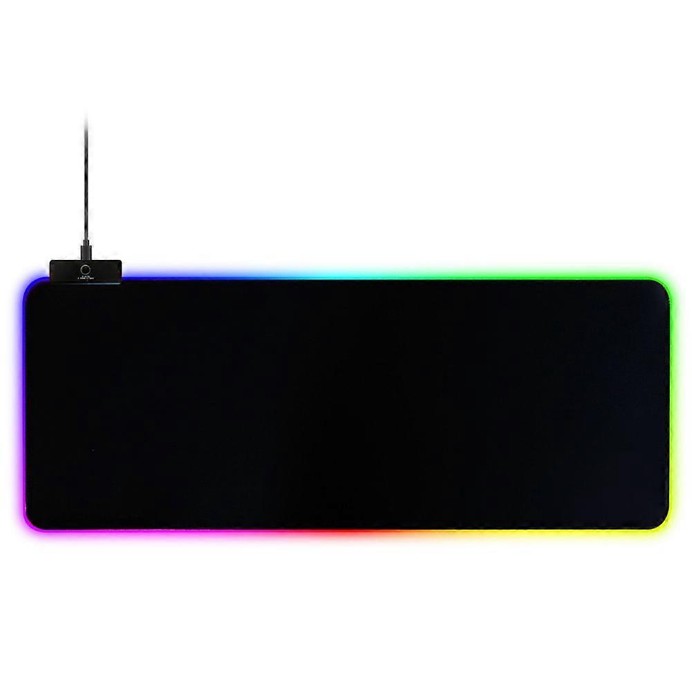 RGB LED Gaming Mouse Pad with Backlight for PCs and Laptops