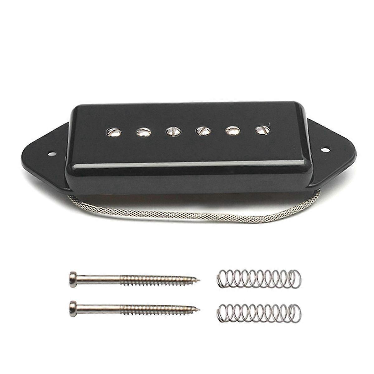 Vintage P90 Dog Ear Pickup Alnico 5 Single Coil Pickups Electric Guitar Traditional Retro Sound 52mm Piano Bridge