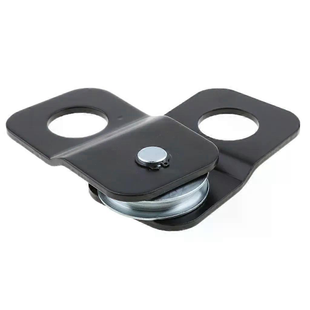 Snatch Block 4 Ton 8800 LB Heavy Duty Universal Winch Towing Pulley Double The Heavy Duty 8,800 LB Snatch Block MAXP