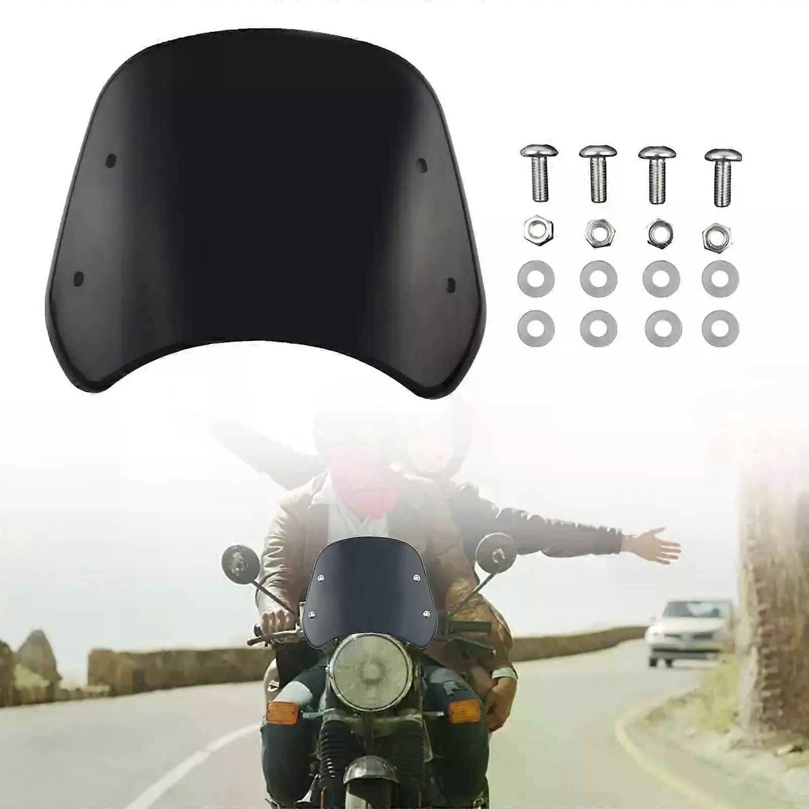 Universal Motorcycle Windshield Motorcycle Fairing Wind Deflector Practical MAXP