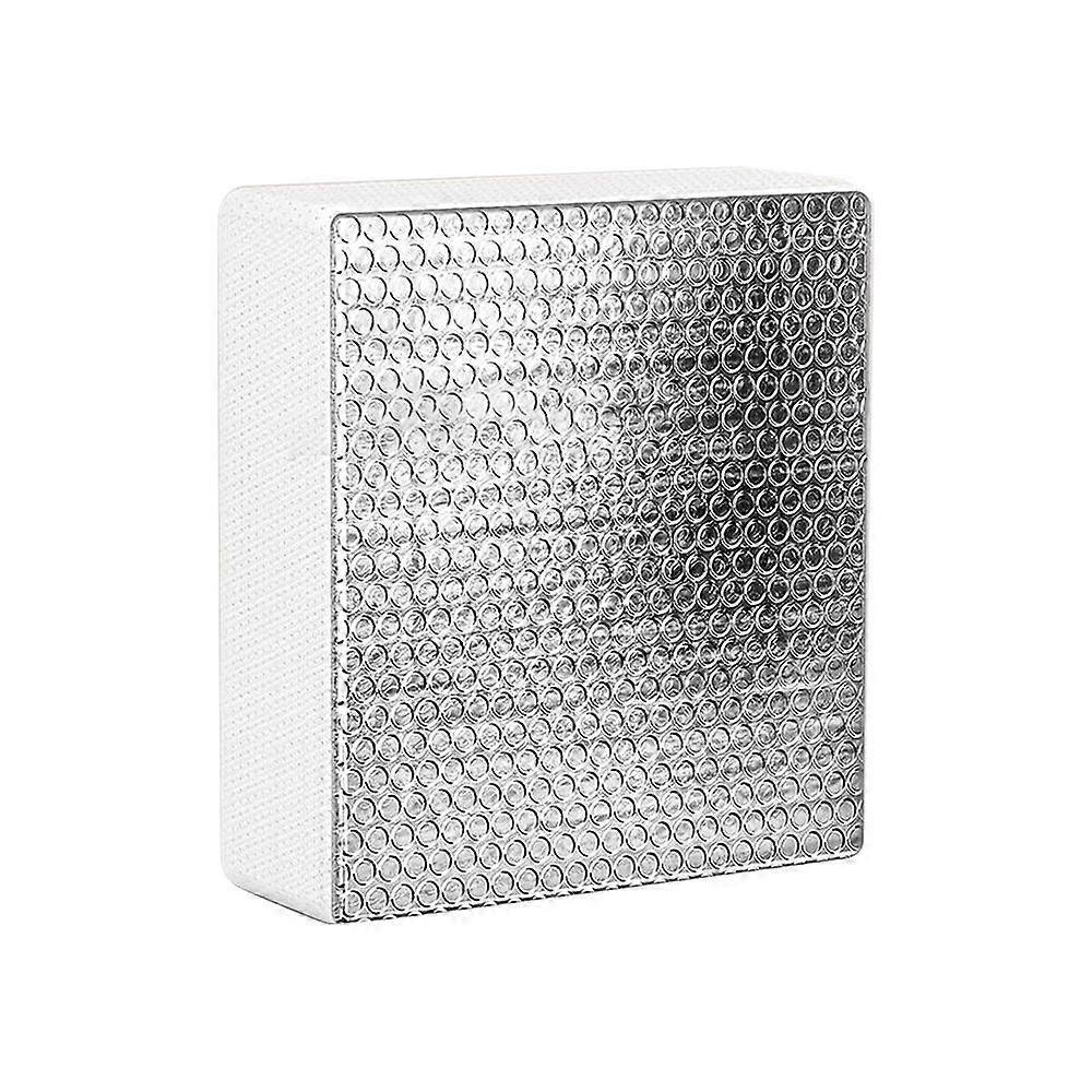 RV Vent Insulator 14*14*3inch RV Skylight Insulator Cover Camper Vent Insulator Aluminum Foil Reflective Surface Built in High Elasticity Insulation S