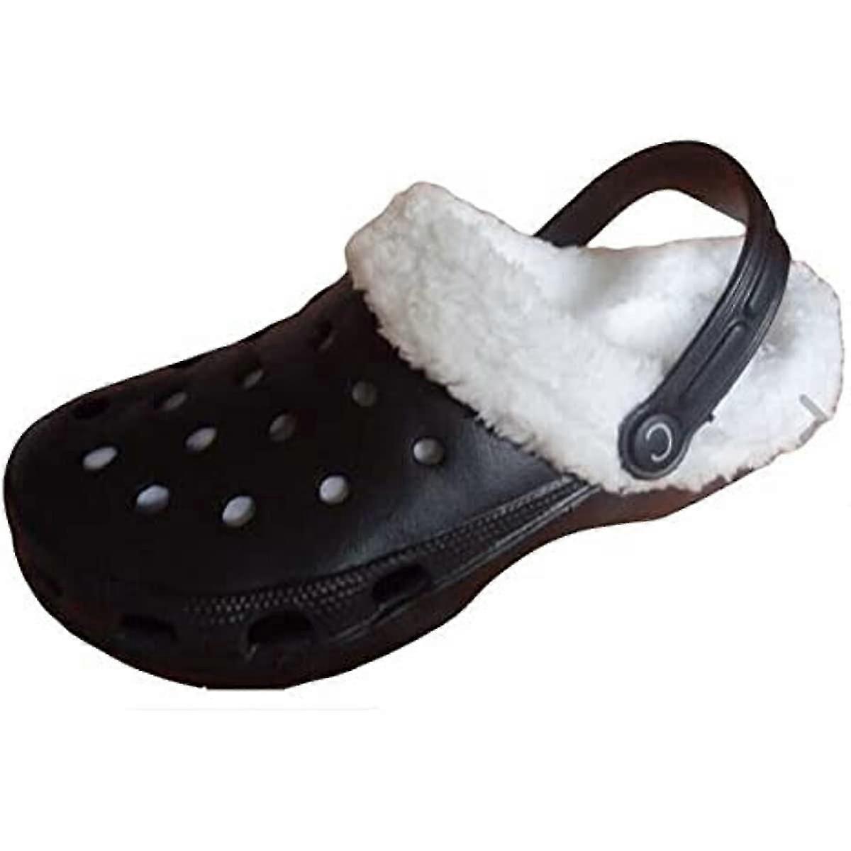 Πάτοι για Crocs Clogs Αντικατάσταση, Λευκό ένθετο γούνας Επένδυση παπουτσιών Εσωτερική σόλα Ζεστό αφαιρούμενο γούνινο Liners Crocs παπούτσια Αντικατάσταση τσόκαρα