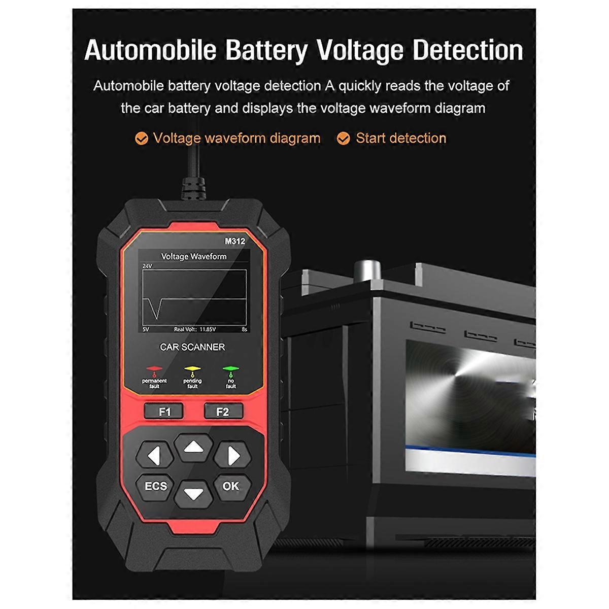 M312 Multi-Language Car Diagnostic Inst ent OBD2 for Portable Car Code Reader