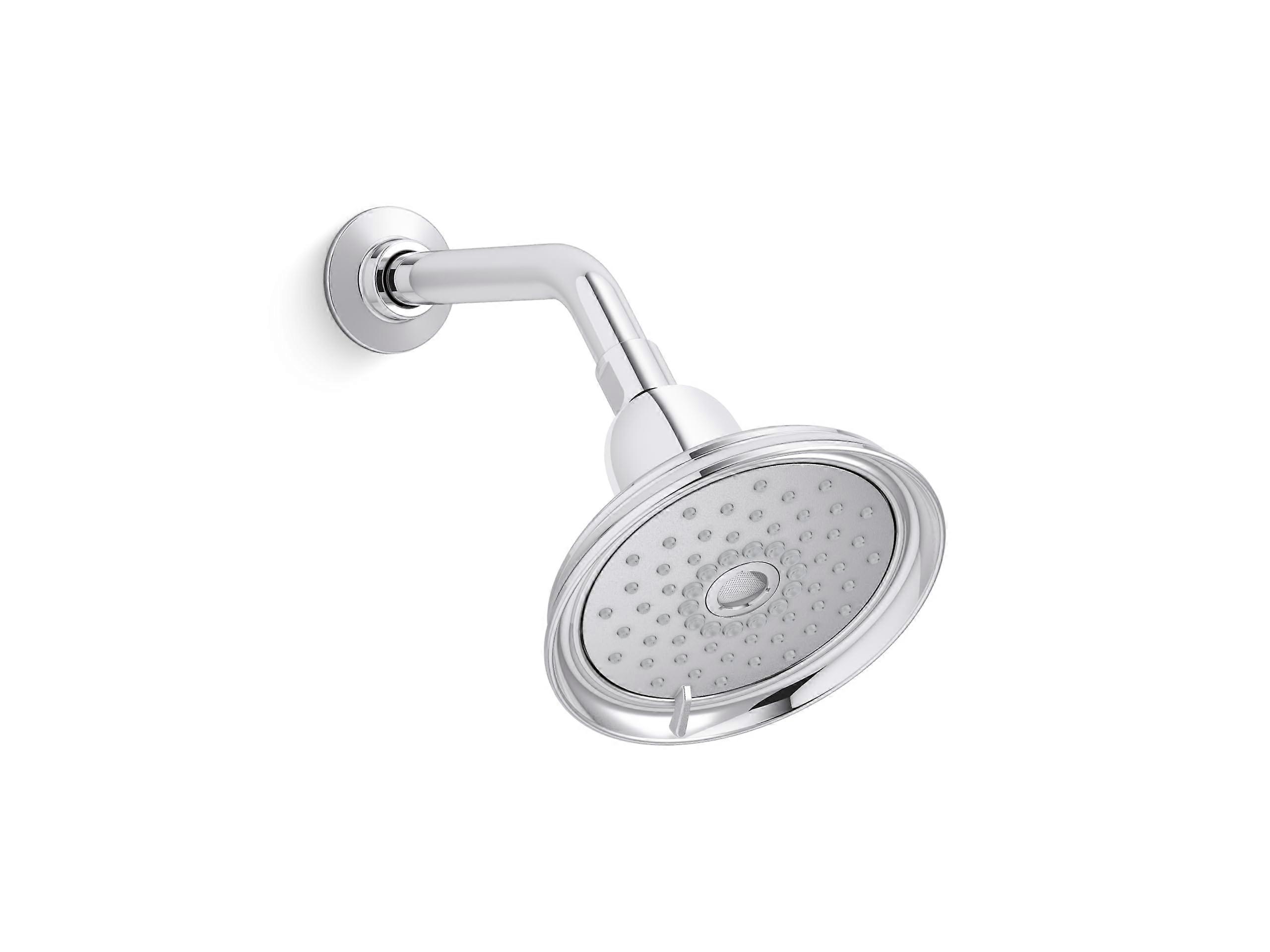 Multifunction Shower Head 2.5 GPM Flow Rate For Bathroom, Adjustable Spray Settings
