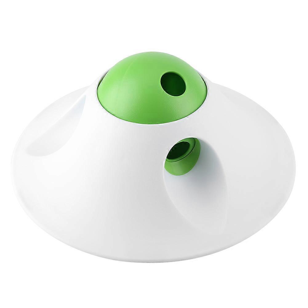 Detachable Dog Cat Training Feeder - Pet Food Flying Saucer Dispenser, Adjustable Size, Durable Material, Easy to Clean
