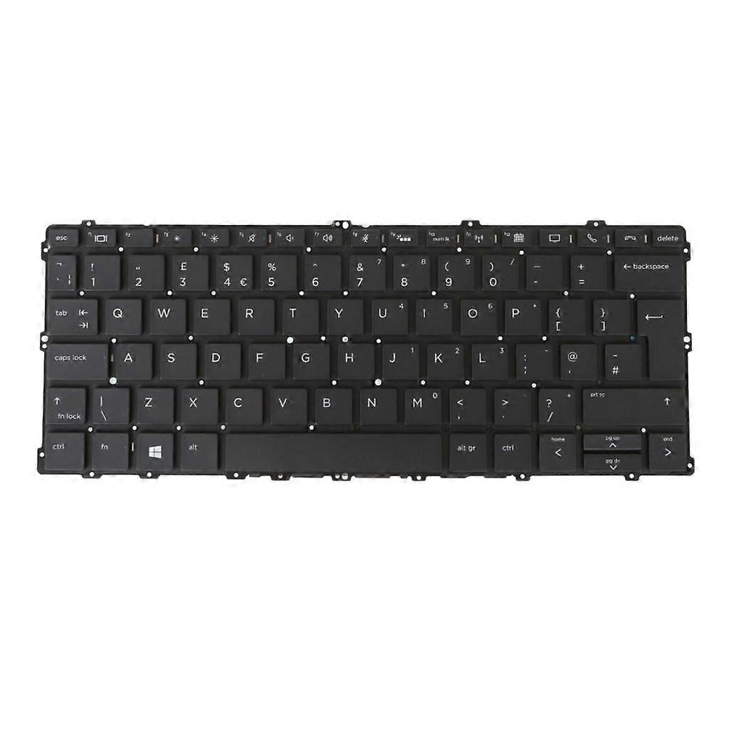Brits Engels Layout Toetsenbord + Achtergrondverlichting Randloos voor EliteBook X360 Desktop