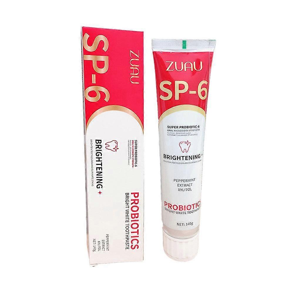 SP-6 Probiotic Whitening Toothpaste Brightening Stain Removal Clean Fresh Breath