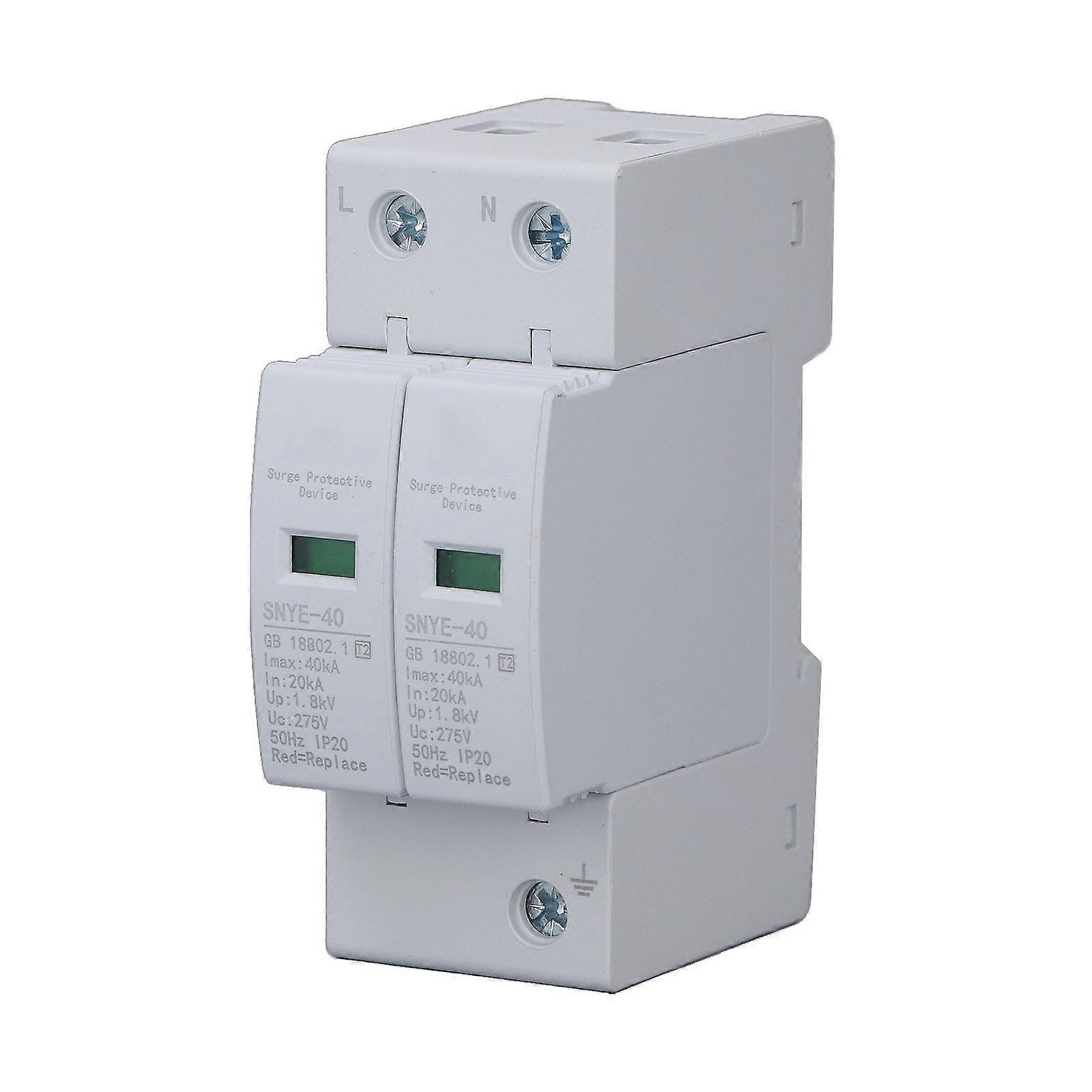 Surge Protective Device Quick Response Strong Carrying Capacity Fire Corrosion Resistance House Voltage Protector