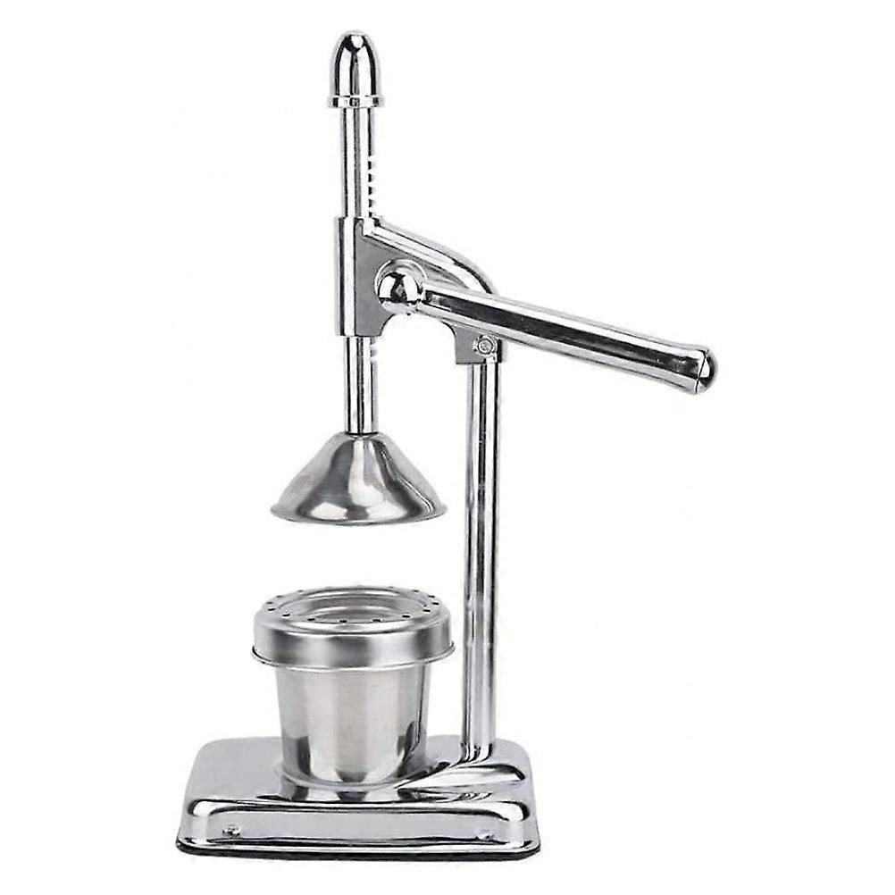 Spremiagrumi manuale in acciaio inossidabile Strumento di spremitura portatile Spremiagrumi al limone