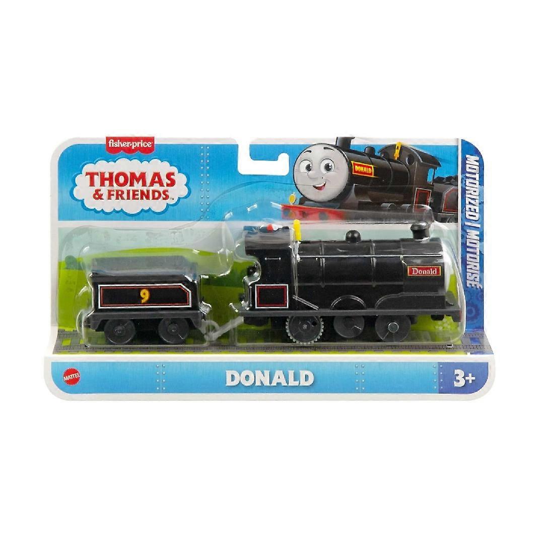 Thomas & Friends Motorised Engine Donald With Cargo Train
