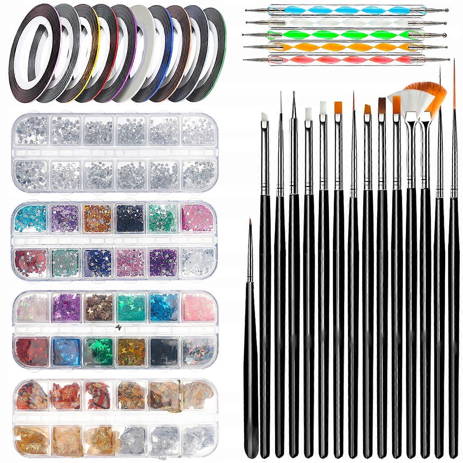 Nail Design Tool Set Photo Brush Set