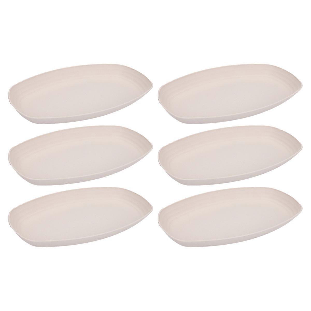 Eco-friendly Wheat Straw Plates, Unbreakable Dinner Plates, Microwave Safe