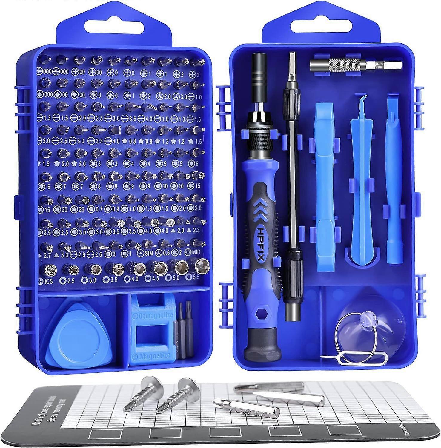 Professional Computer Tool Set - 122 in 1 Precision Screwdriver Set for Electronics