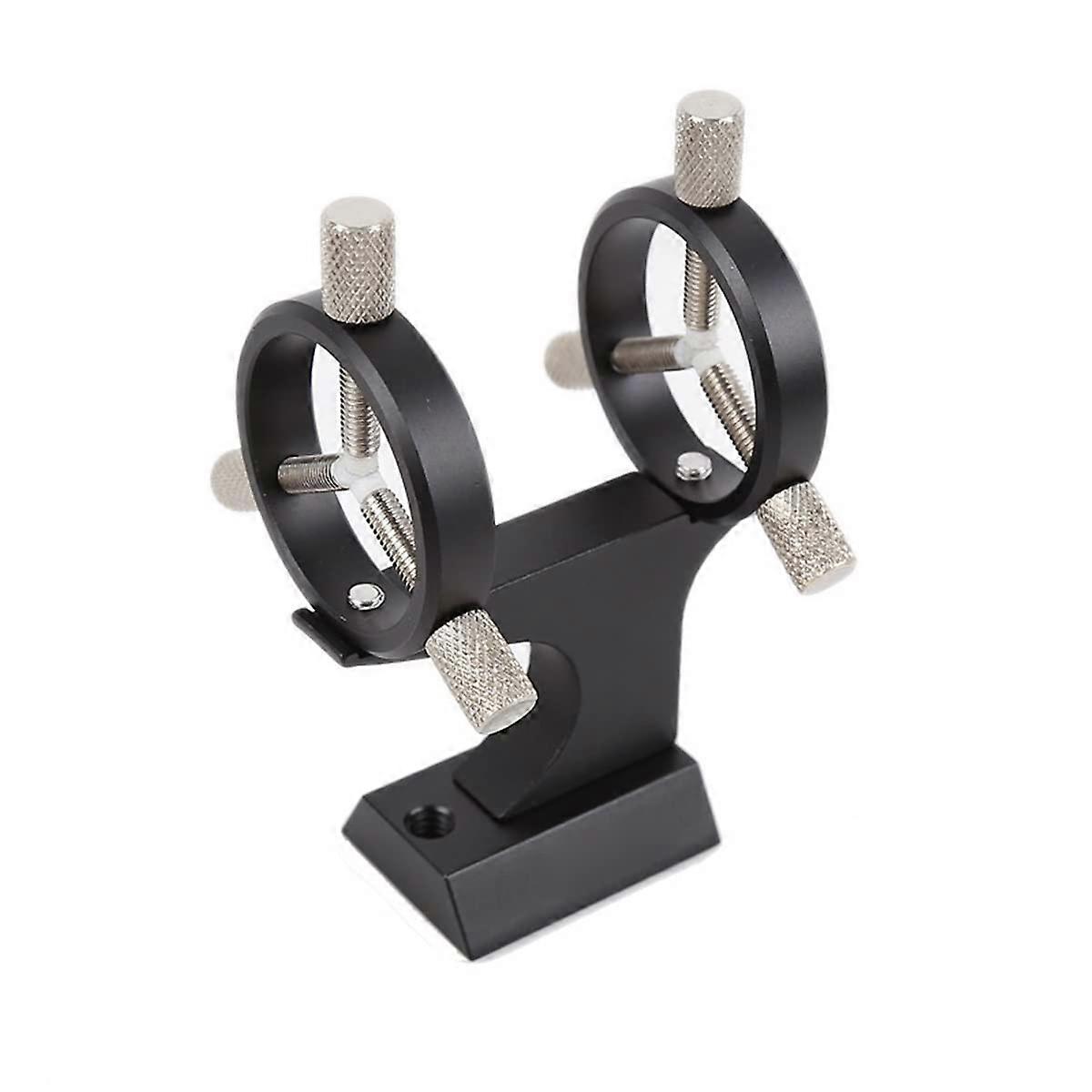Adjustable Pointer Bracket Finder Scope Bracket 35mm Astronomical Telescope Accessories(Black)