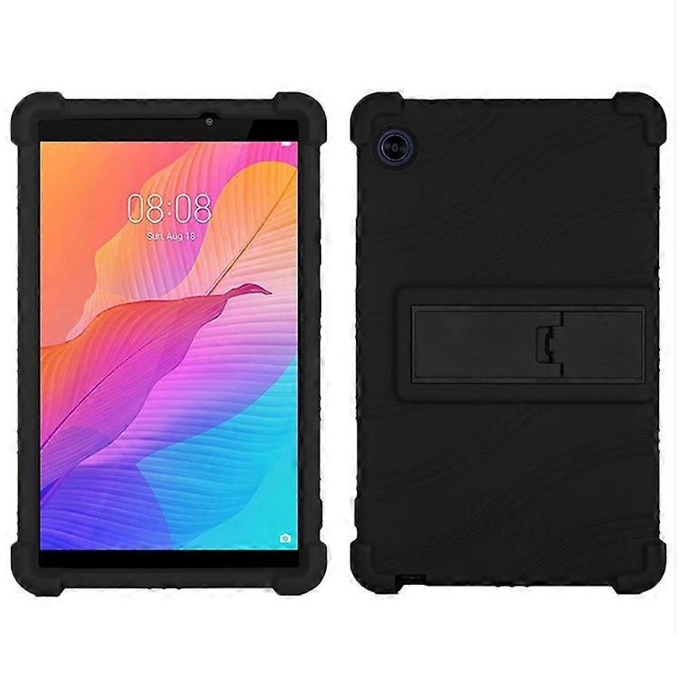 Protective Cover Compatible For Huawei MatePad T8 8-inch 2020 (KOB2-L09 / W09), Soft Silicone Tablet Case with PC Kickstand