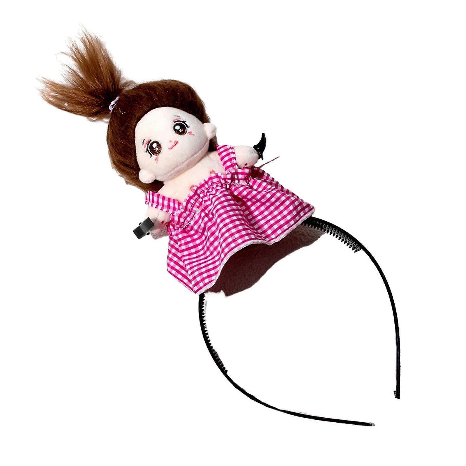 Zábavná čelenka pro děti i dospělé na večírky a halloweenské cosplay šaty, ideální na večírky, vícebarevná