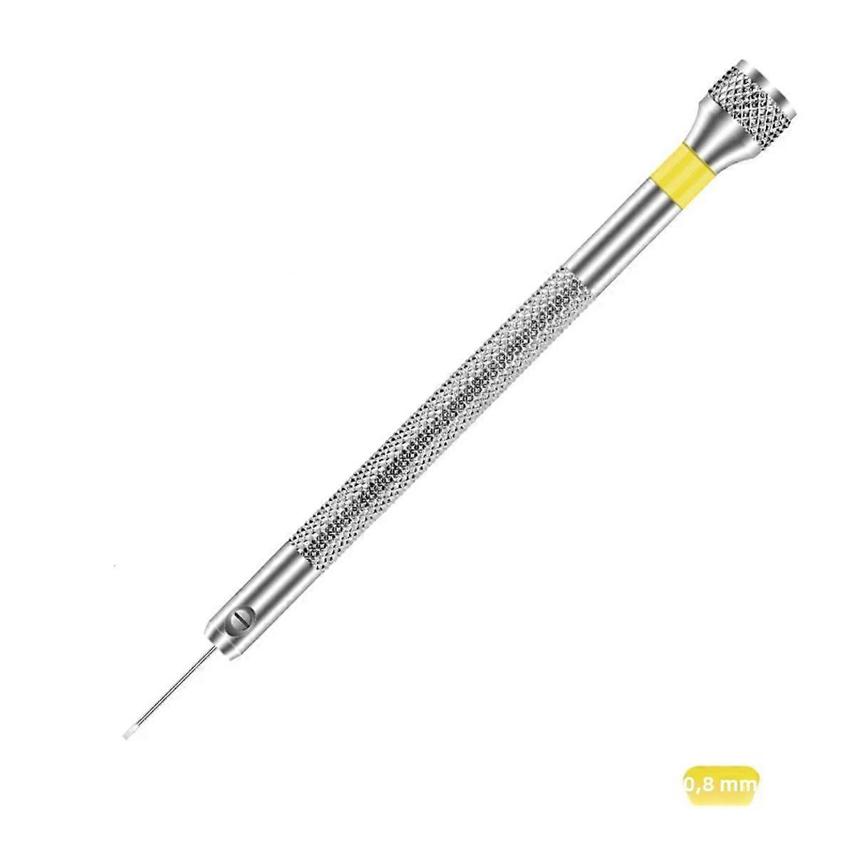 Mini Precise Screwdriver 0.8-1.6mm Watch Repair Hand Tool High Precision Repair Instrument Without Magnetic Head