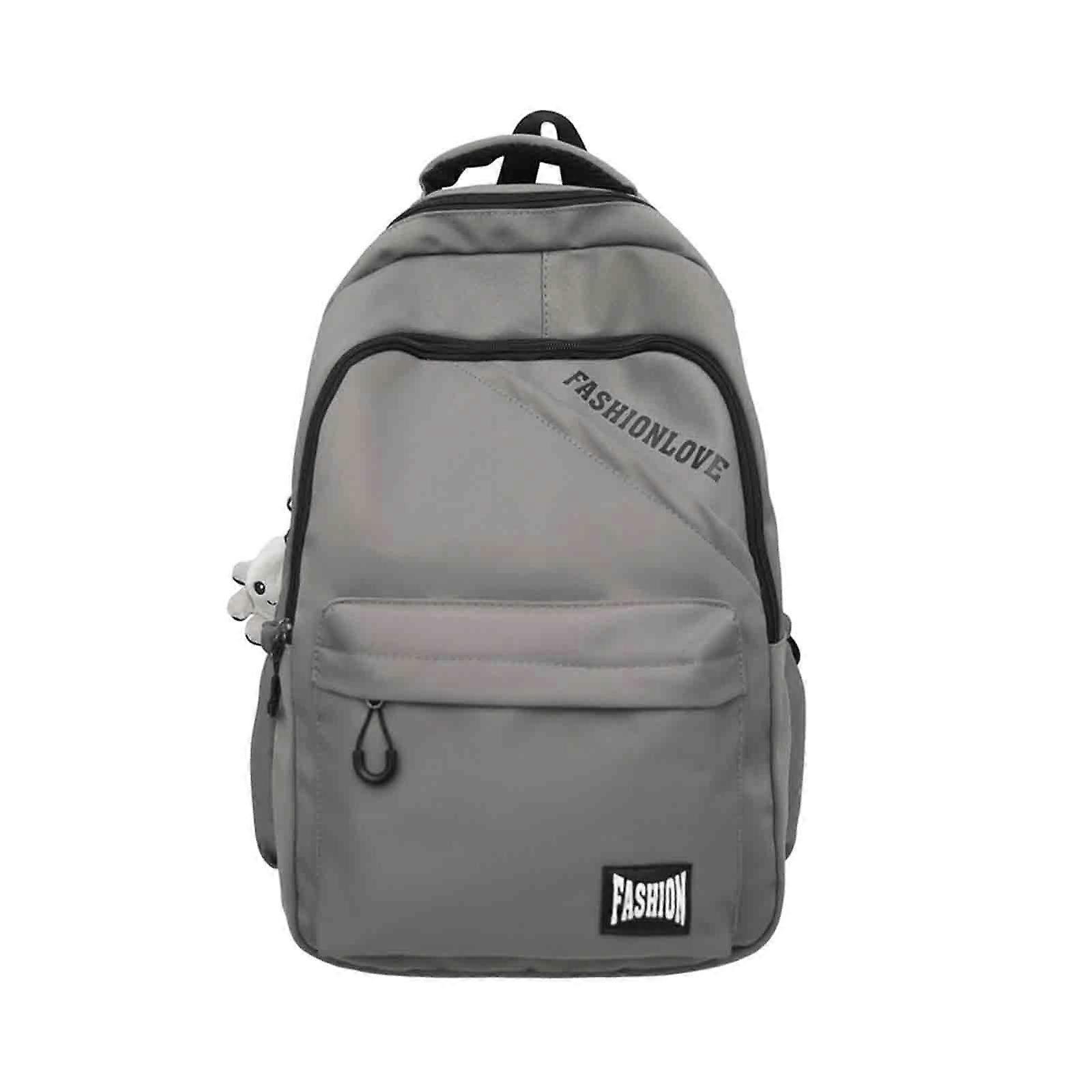 Unisex Dual Style Multi-Function Backpack for Business, Travel, Outdoor Sports, and Laptop - Gray, Durable Material, Versatile Design