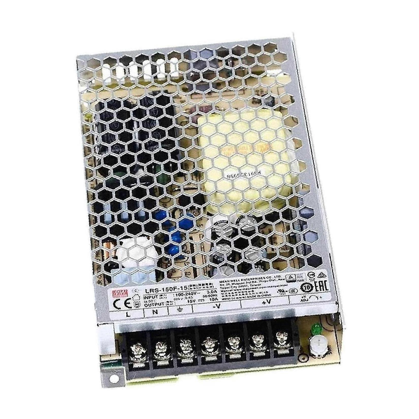 LRS-150F-15 Power Supply, 150W, 15V 10A DC Output, AC-DC Switching Power Supply