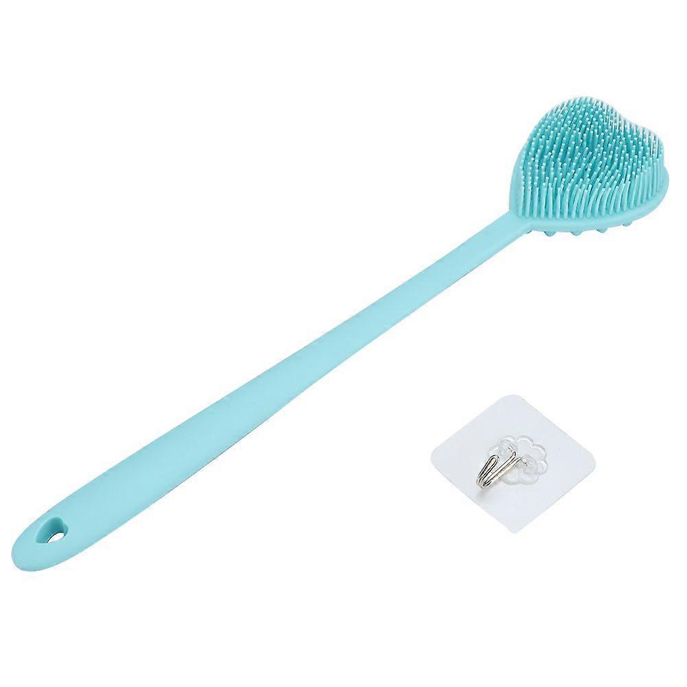 Heart Shape Silicone Bath Brush, Skin Exfoliating Shower Tool