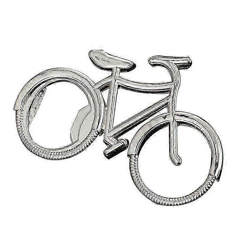 Silver Finish Bicycle Shape Bottle Opener | Cycling Gift