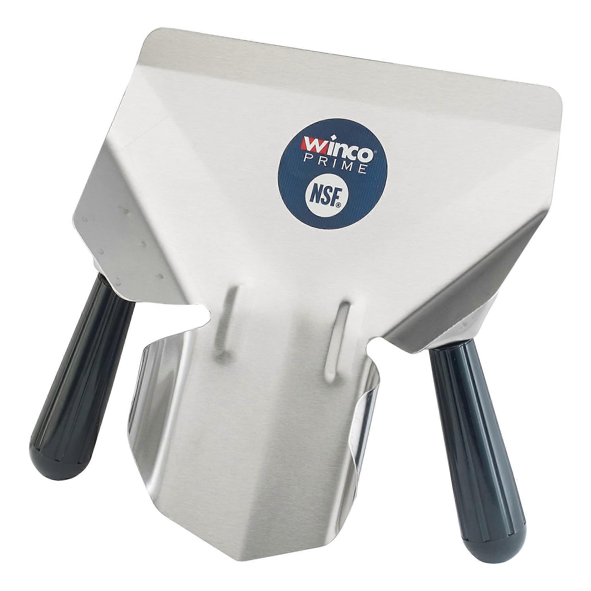 FFBN2, Prime Dual Handles French Fryer Bagger, Commercial 18/8 Stainless Steel Potato Fries Bagger and Scooper, NSF Listed