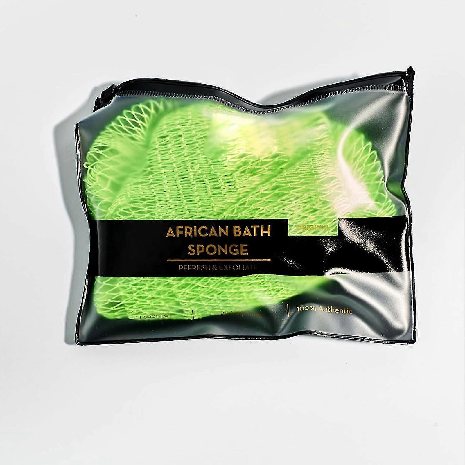 45inches Exfoliating Net Sponge for Dead Skin Cell Remover Deep Exfoliation Scrubbing Long Net Rag