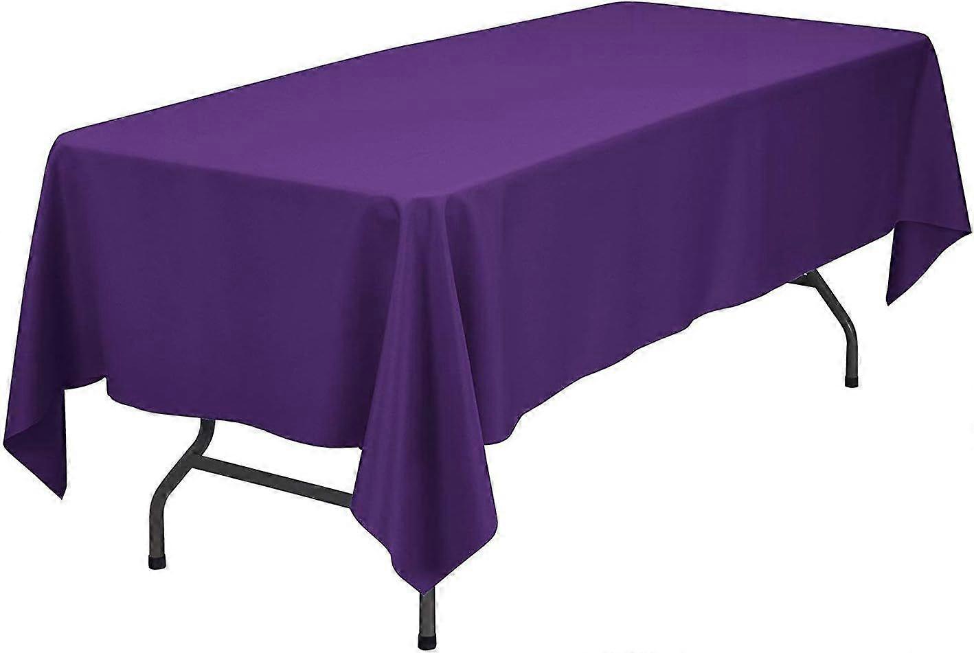 2025 Latest Model  Rectangle Tablecloth - 60 x 102 Inch - Purple Rectangular