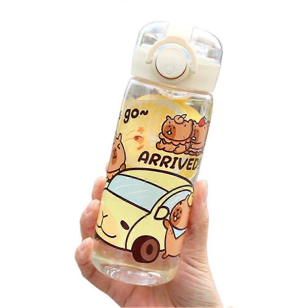 Gobelet en plastique portable Capibala, tasse à eau pour enfants, portable et grand capuchon