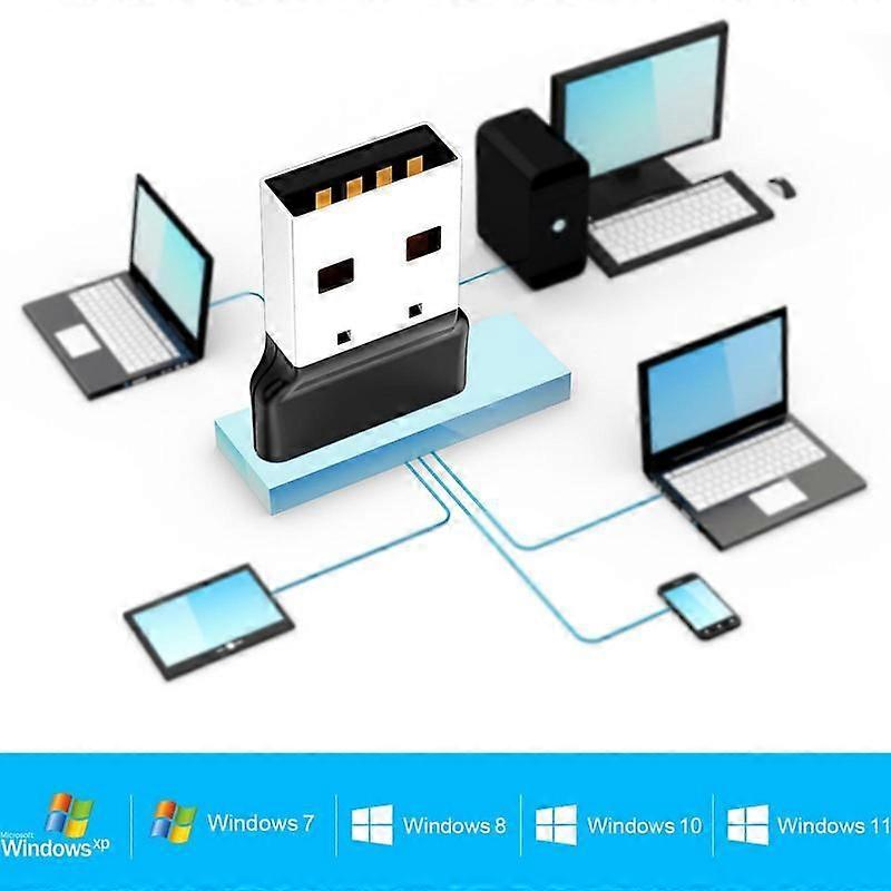 USB Blue Tooth 5.3 Adapter Transmitter Receiver Audio Blue Tooth Dongle Wireless USB Adapter For Computer PC Laptop Mouse