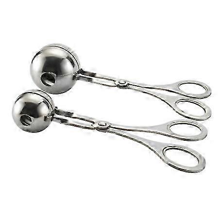 2-Pack with Removable Non-Slip Handle Non-Stick Meatball Maker