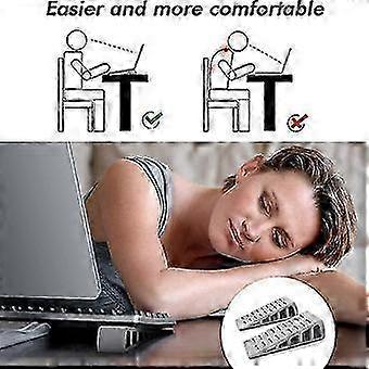 Laptop Keyboard Vertical Ventilation Stand 2 Pcs Gray) Stand Desktop Non-slip Stand Durable Ultra-compact Computer