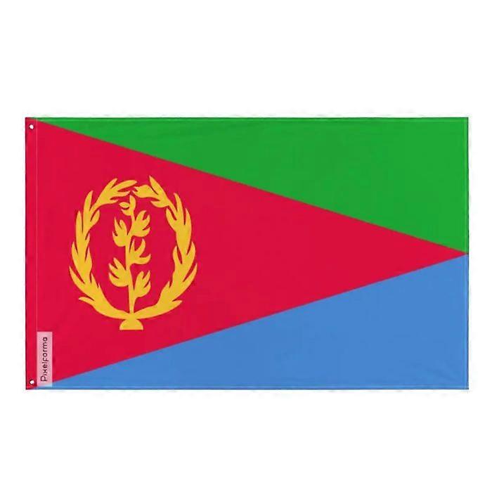Flag of Eritrea – 120 x 180 cm – Polyester – Metal eyelets – Durable