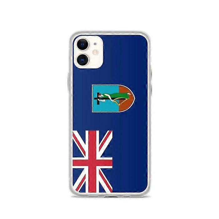 Phone Case - PIXELFORMA - Montserrat Flag - Compatible with iPhone 11 - Flexible - Shockproof