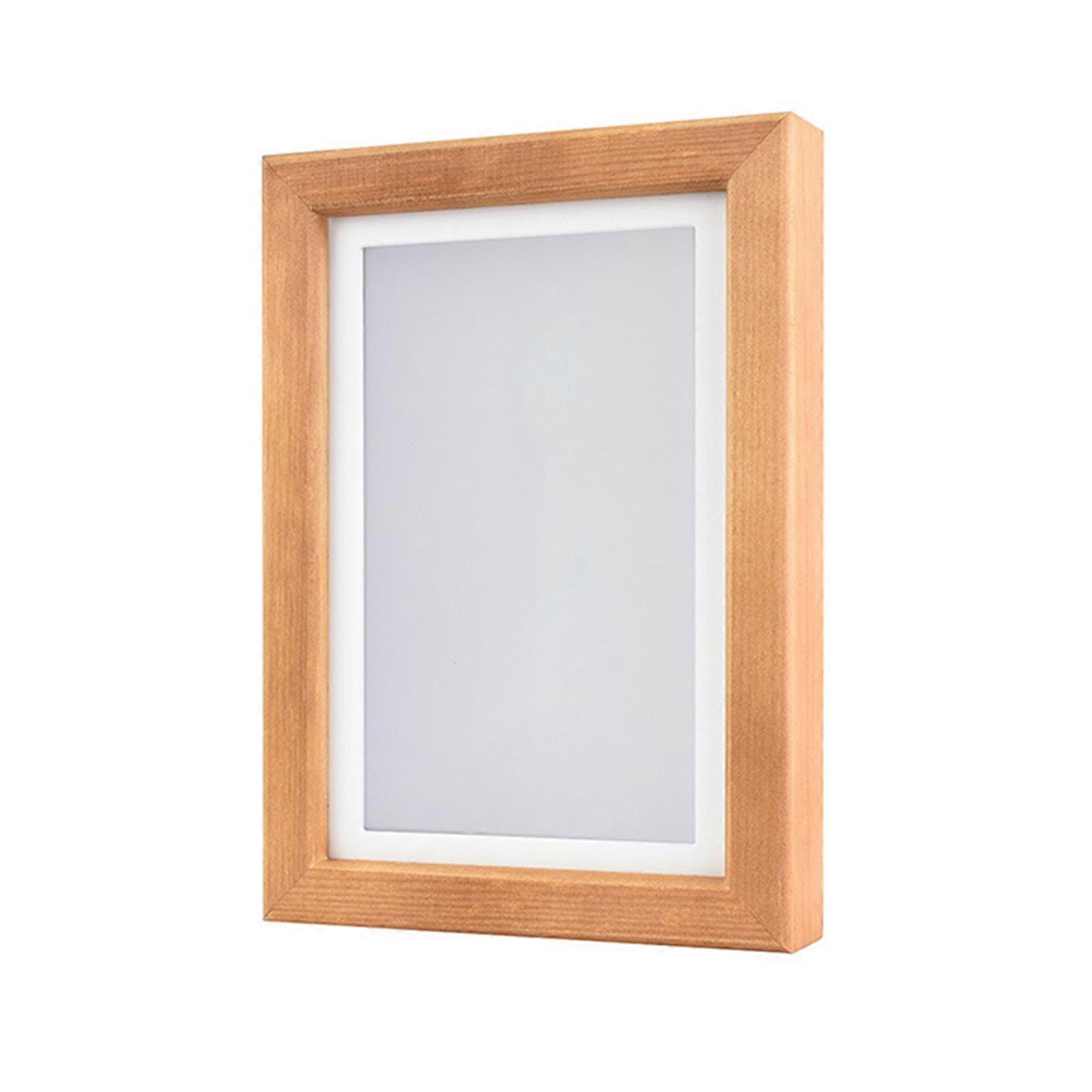 E6 7.3Inch E Paper Screen Low Power In Elegant Wood Frame With High Resolution Display 1800mA Photo Frame