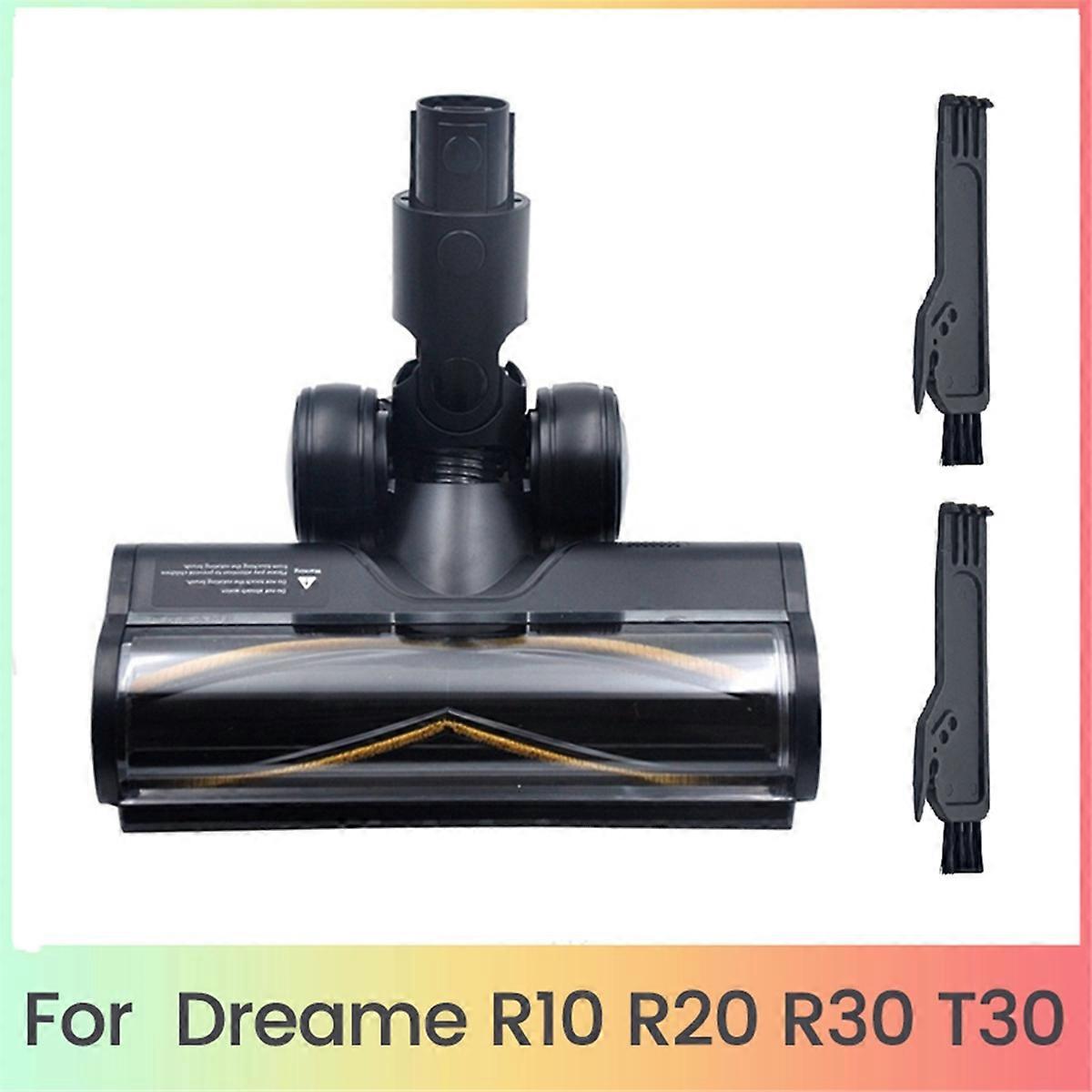 Vacuum Electric Floor Brush Attachment for R10 R20 R30 T30 with LED Dust Lights Cleaning Brush