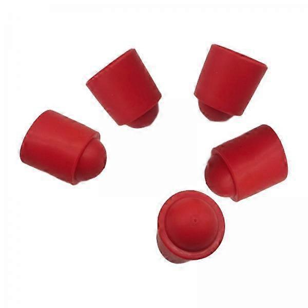 5x 5Pcs Billard Queue Tip Protector Billard Rod Sleeve Schutz Cap Burnisher