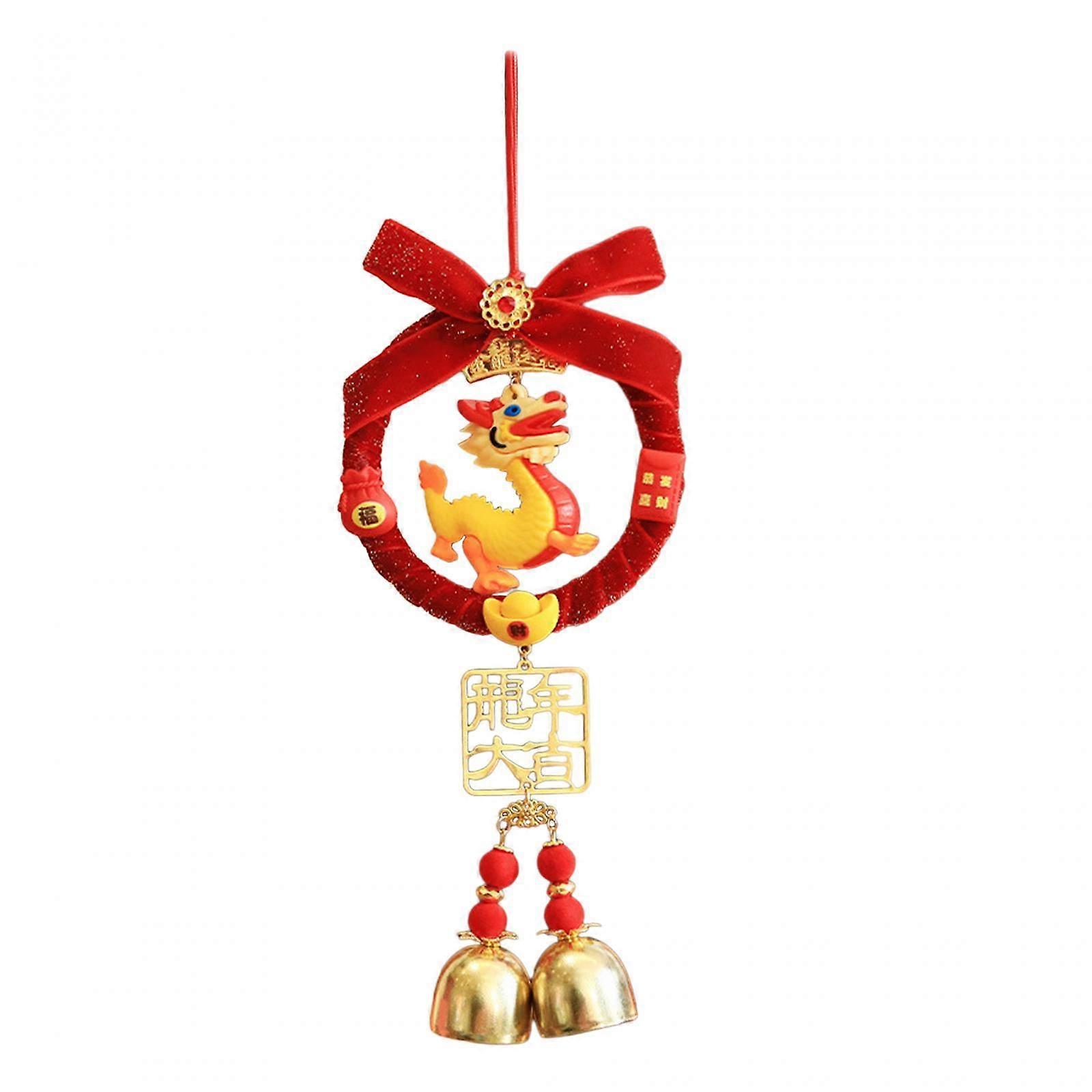 2024 Chinese New Year Hanging Decoration Traditional Ornament Red Lucky Charm