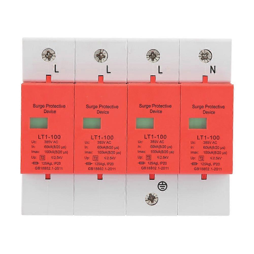 High quality  Surge Protector 4P 60-100KA Household Surge Protector Lightning