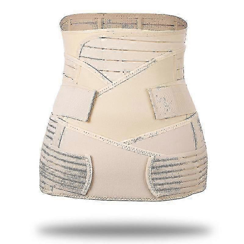 Bandă subțire de susținere a abdomenului postnatal 3 în 1 și împachetare de recuperare pentru femei
