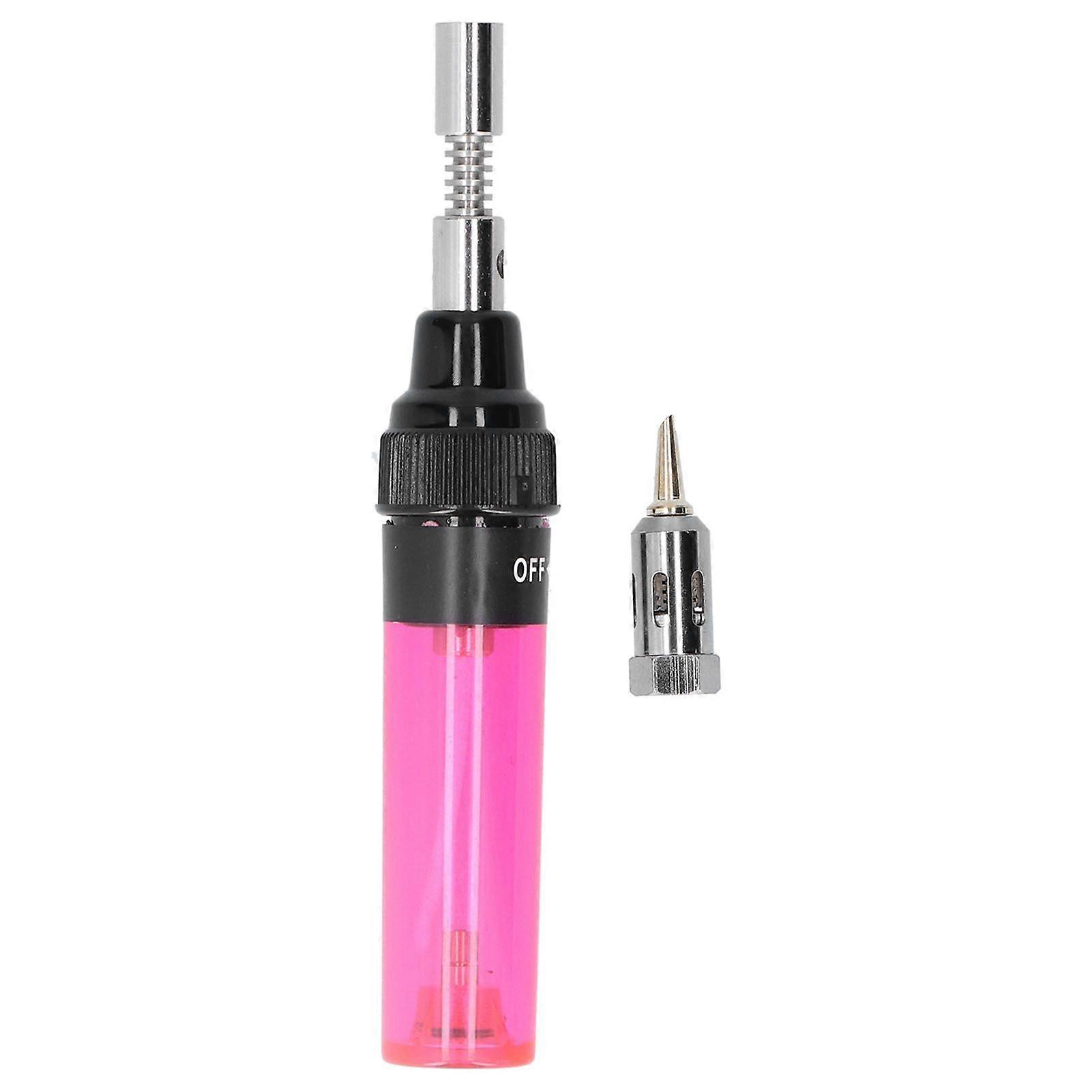 High quality  VA-100 Pen-Shaped Gas Soldering Iron (Transparent Red) (Delivered