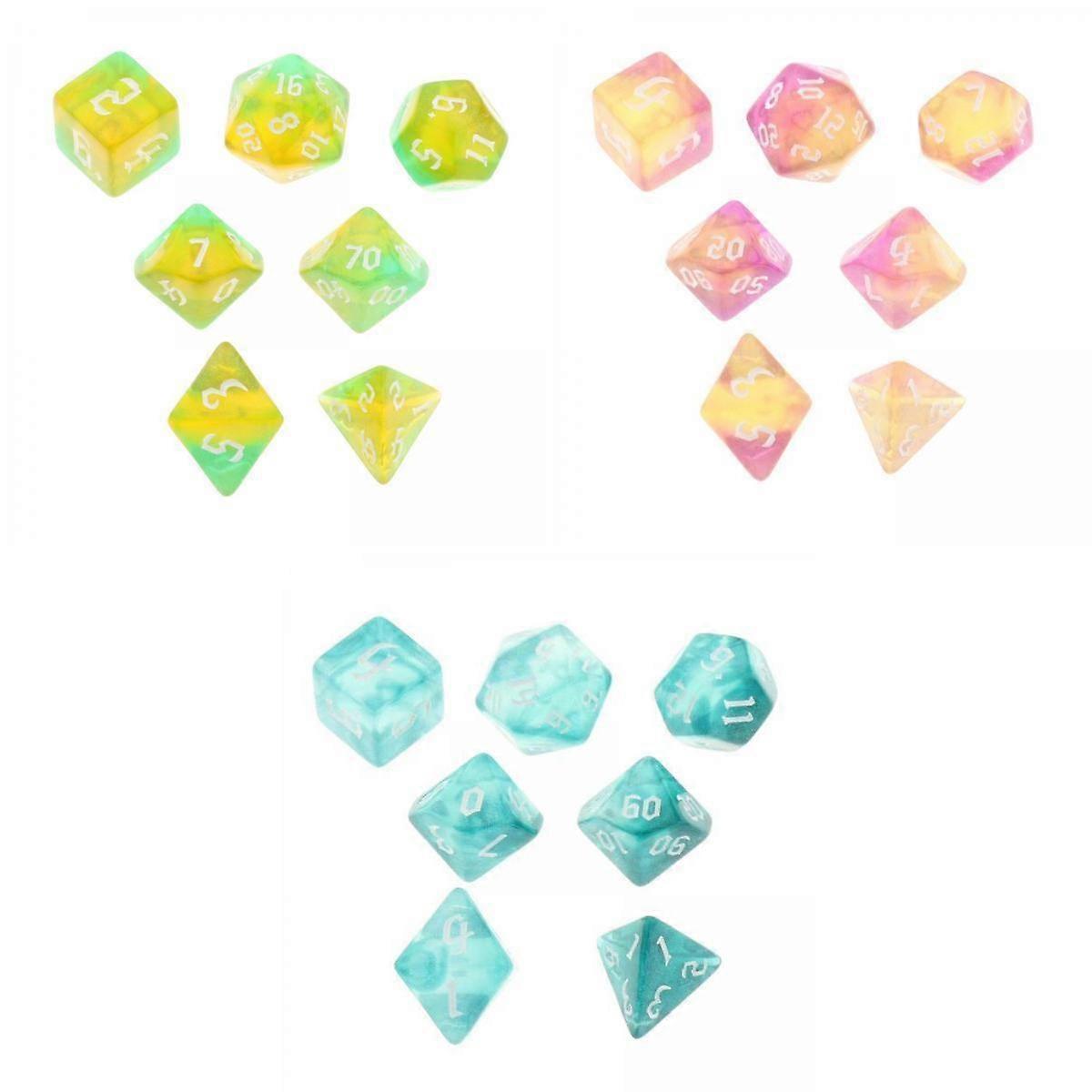 21pieces Multi-faceted Set Table Games Educational Toys