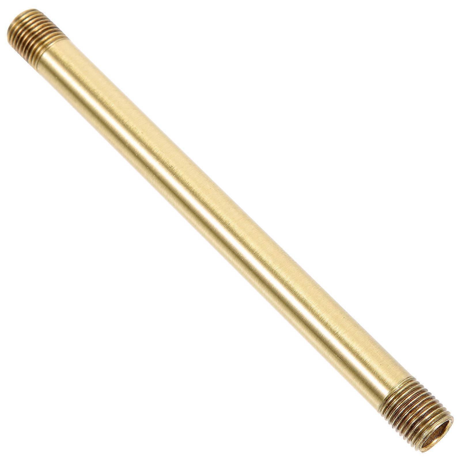 Straight Copper Lamp Stem DIY Light Fixture Part for Pendant Chandelier, Lightweight Easy to Use Material for Home Lighting Projects