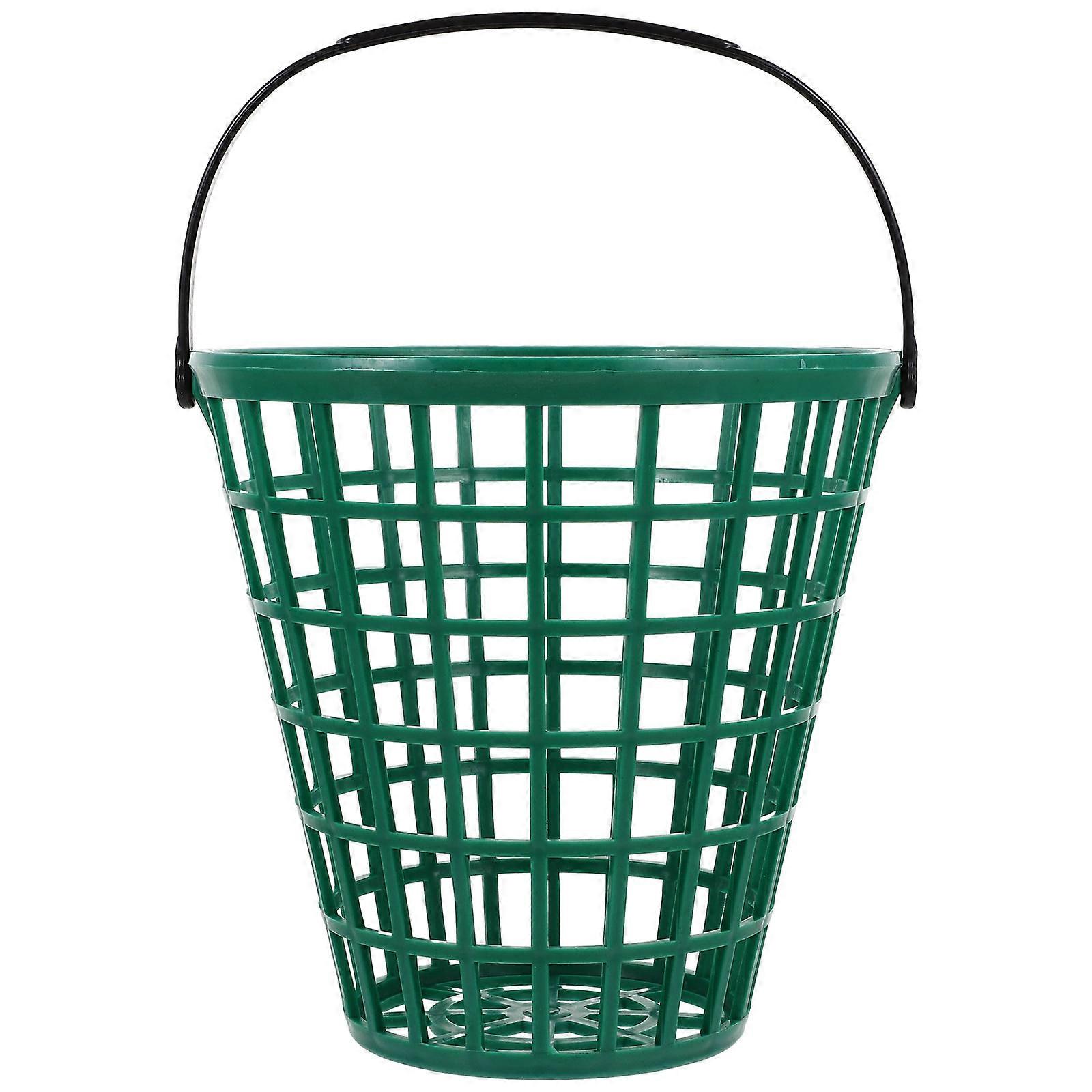 Plastic Golf Ball Container, Foldable Handle for , Club-friendly