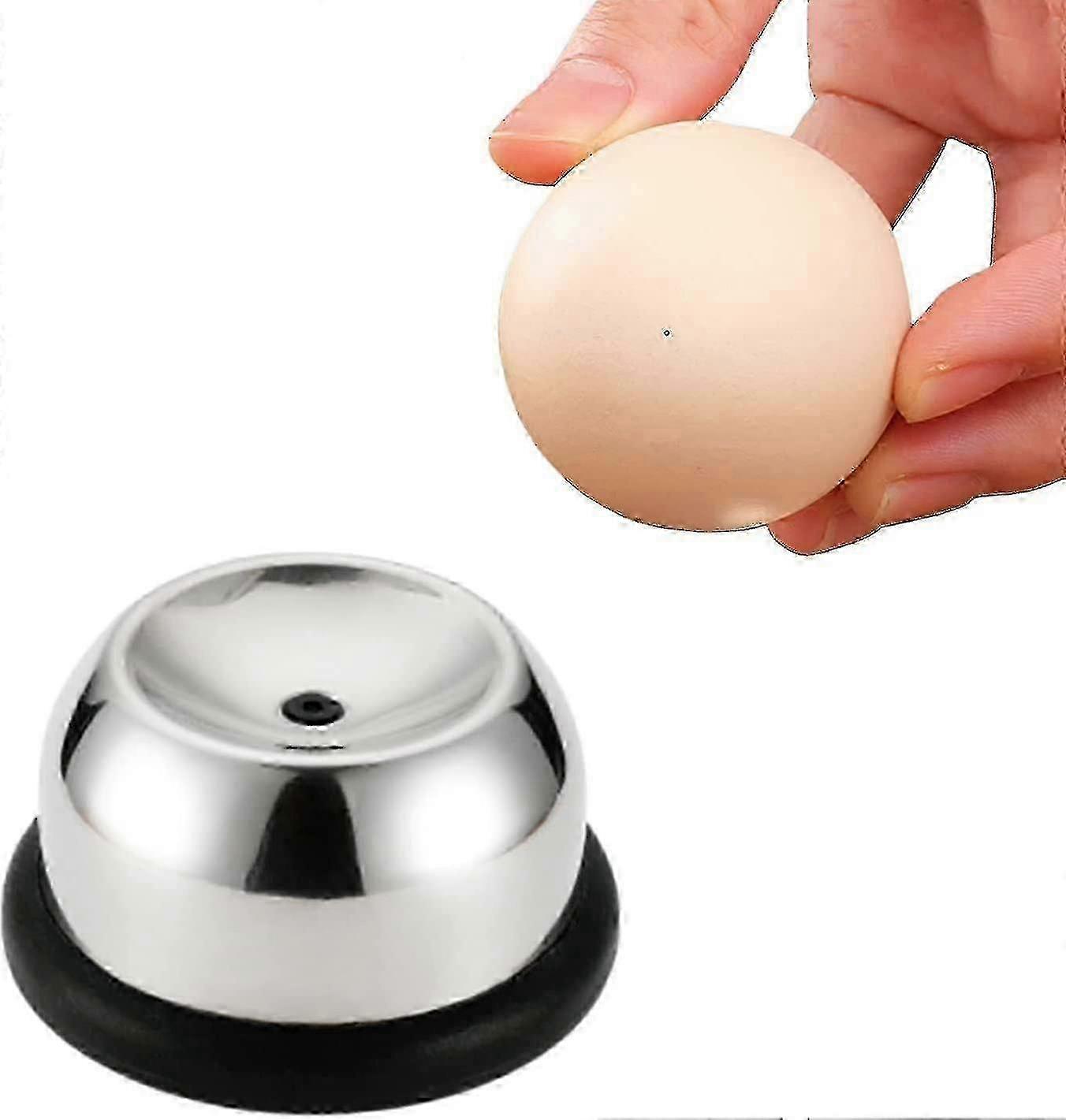 Stainless Steel Egg Opener Tool, Semi-Automatic Egg Shell Pinhole Beater