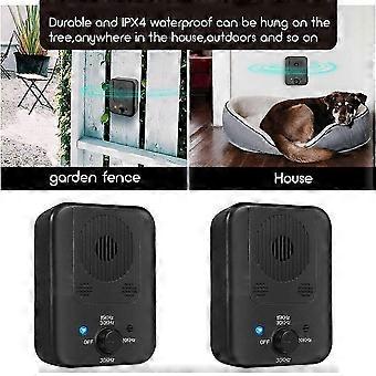 Pet Puppy Anti Bark Suppresseur à ultrasons Extérieur Anti Bruit Chien Répulsif Dispositif CQG--